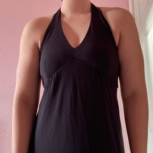 Black Halter Dress